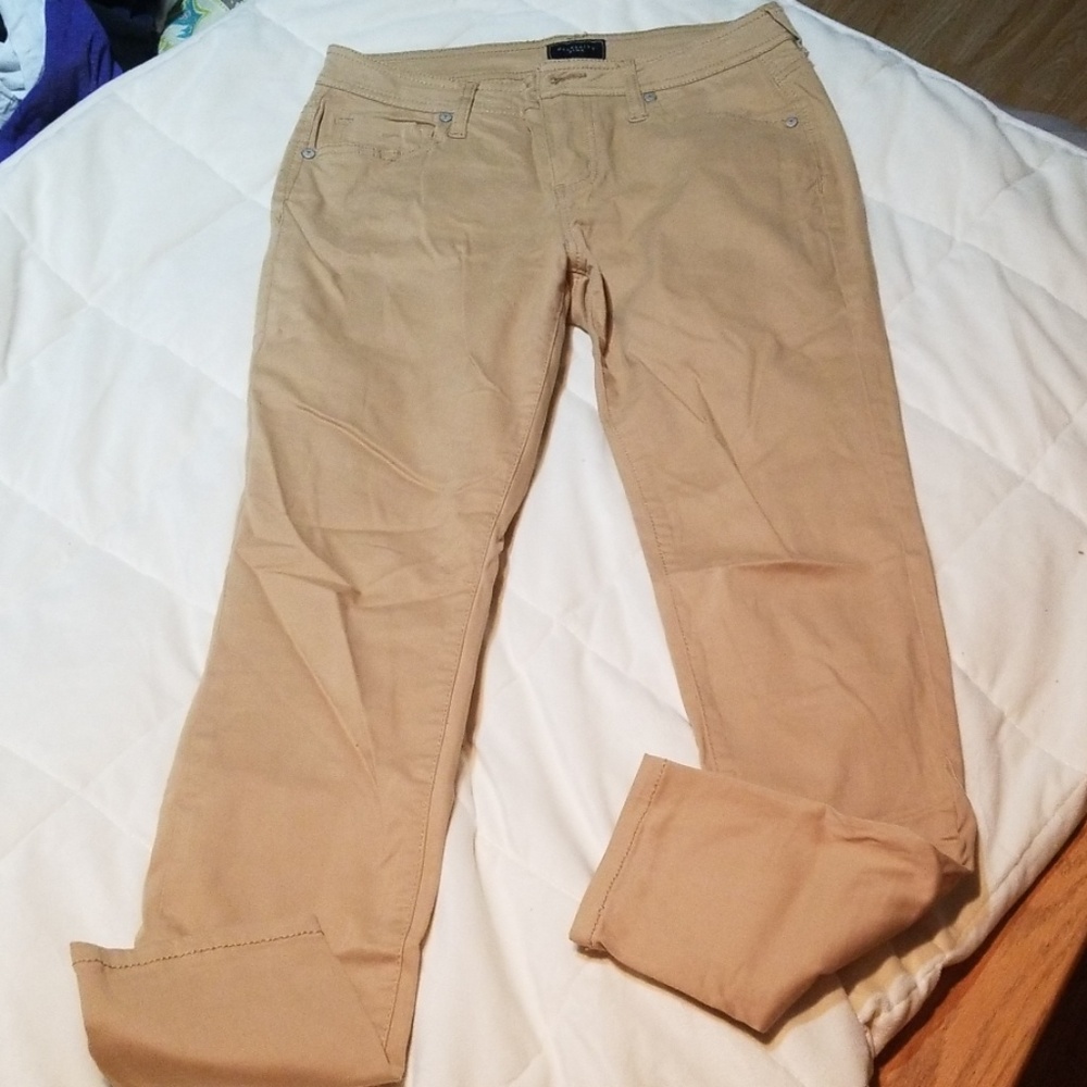 Skinny Fitted Khaki work pant
